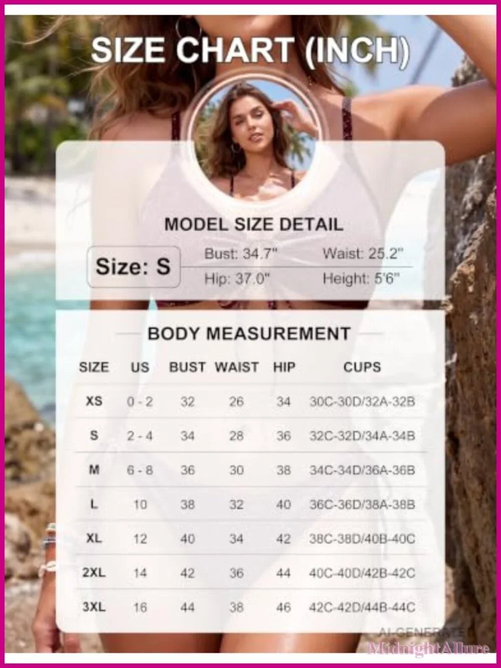 Women's Shimmer Bikini Set Two Piece Triangle V-Neck Adjustable Swimwear
